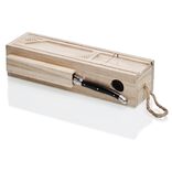 Cave &agrave; saucisson bois et couteau