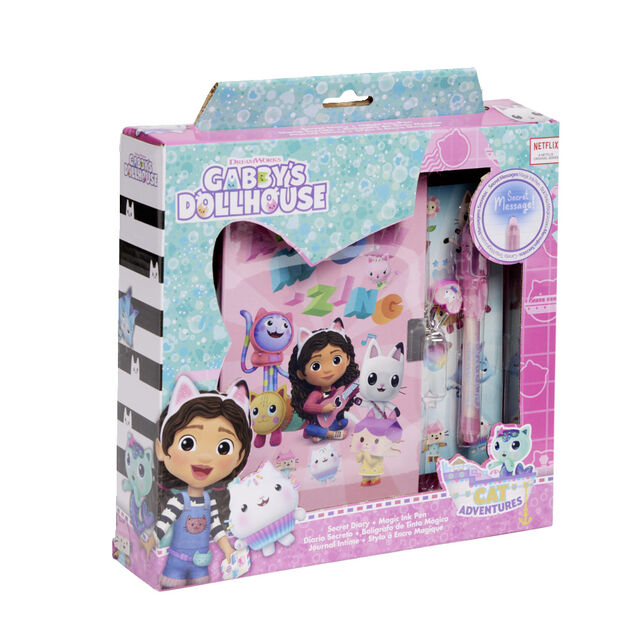 Agenda secret avec stylo et planche de stickers