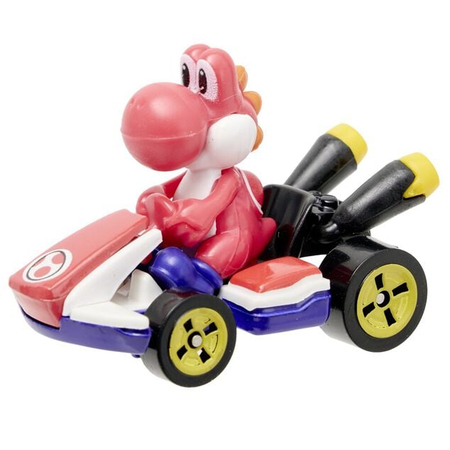 V&eacute;hicule Mario Kart 1/64 m&eacute;tal 14x16,5cm (plusieurs mod&egrave;les)