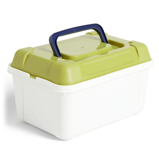 Caisse de rangement avec 20 voitures et 1 tapis de jeu