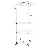 Séchoir étendoir à linge tour 4 niveaux 46m d'étendage