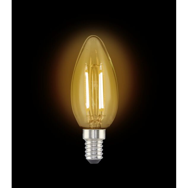 Ampoule LED E14 blanc chaud 4W=40W 470lms classe E