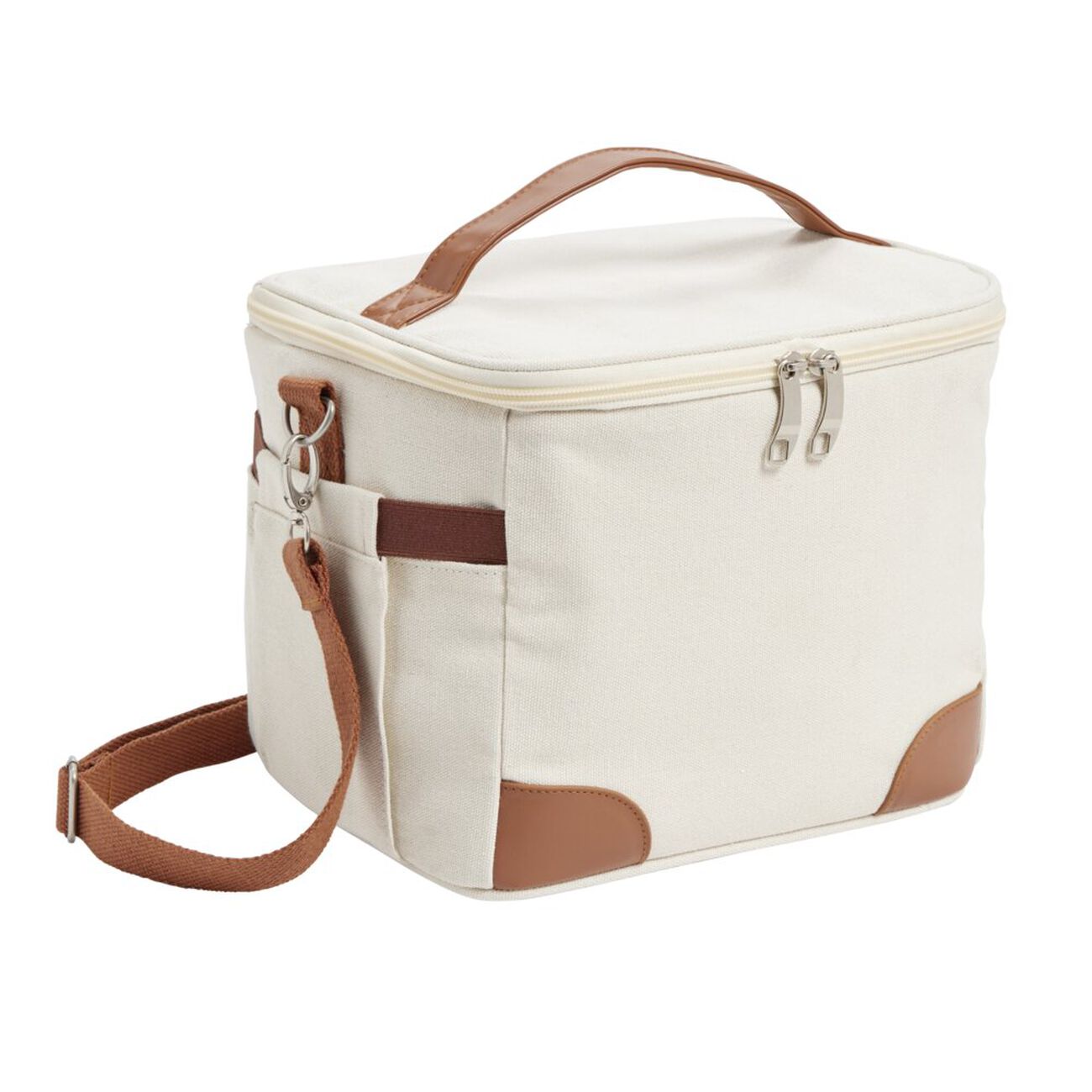 Sac Repas école Réutilisable Safta PREESCOLAR CARTES - Porte-petit-déjeuner Isotherme En Tissu Porte Repas 1.7 Litres Beige