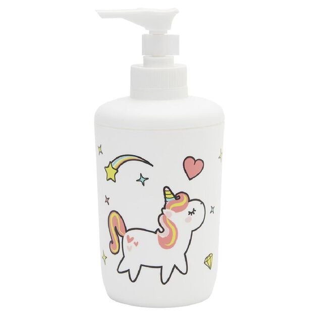 Distributeur de savon enfant motif licorne