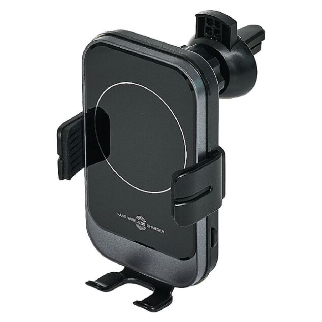 Support de téléphone et chargeur noir