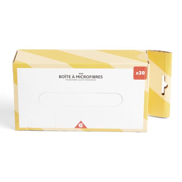 Microfibre polyester bo&icirc;te de 20 pi&egrave;ces