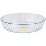 Plat &agrave; tarte rond Pyrex Daily verre transparent &Oslash;26cm