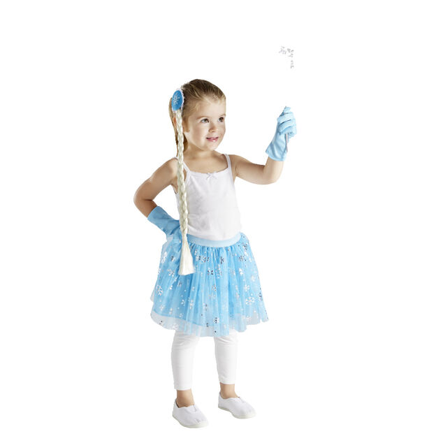 Deguiz'box d&eacute;guisement fille 4/6 ans princesse des neiges bleue 4 pi&egrave;ces