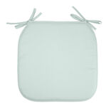 Galette de chaise carrée 38x38cm vert céladon