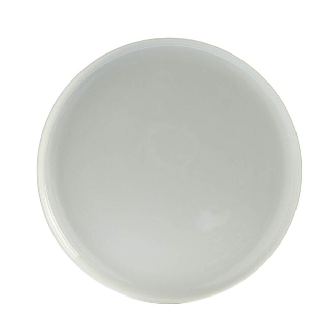 Assiette &agrave; dessert ronde Oslo taupe &Oslash;19cm