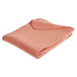 Plaid polaire uni 130x160cm rouge