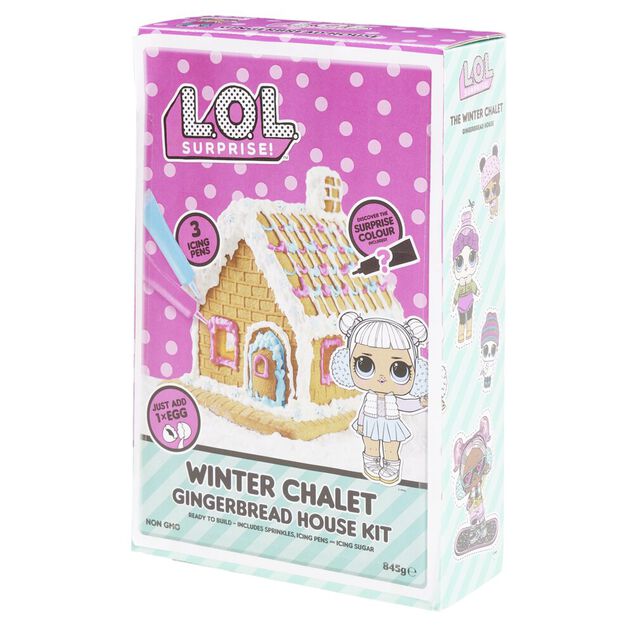 Kit DIY LOL chalet pain d'épices 845gr
