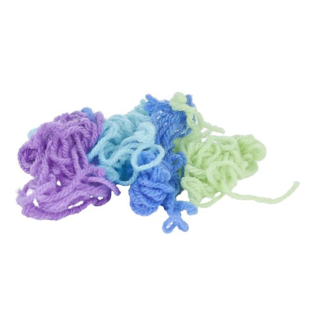 Kit cr&eacute;atif pompon lapin de P&acirc;ques