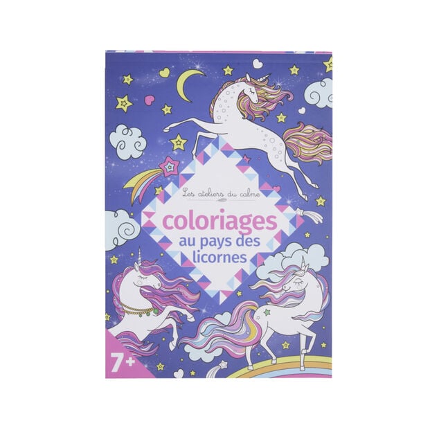Livre de coloriage licorne 50 pages