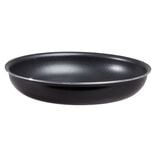 Po&ecirc;le antiadh&eacute;rente sans poign&eacute;e noir &Oslash;24cm