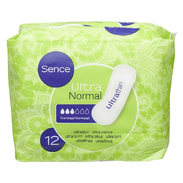 Serviette hygi&eacute;nique x 12 normal