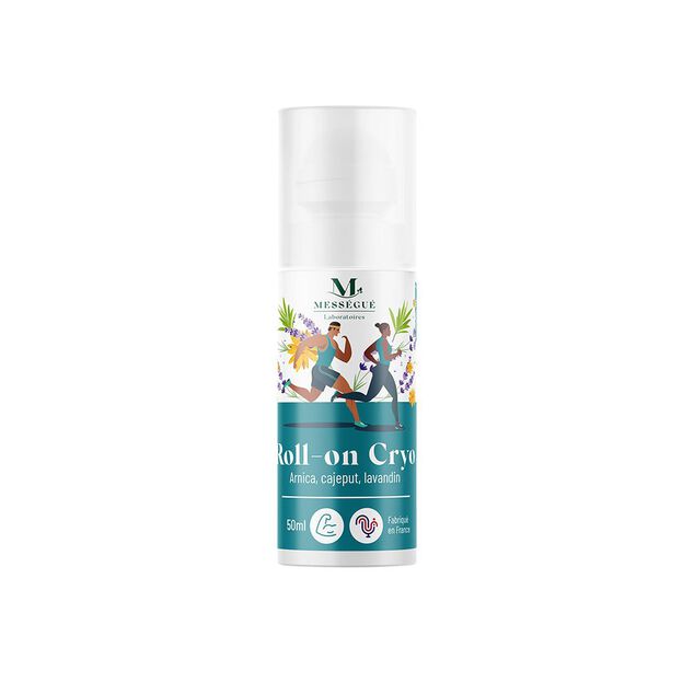 Roll on arnica Cryo Mess&eacute;gu&eacute; cajeput lavandin 50ml