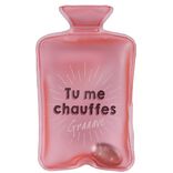 Chaufferette bouillotte r&eacute;utilisable &agrave; message