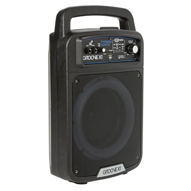 Enceinte Homday Groove X1 sur pied
