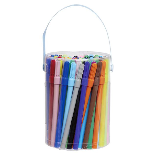 Feutre 25 couleurs dans baril x100
