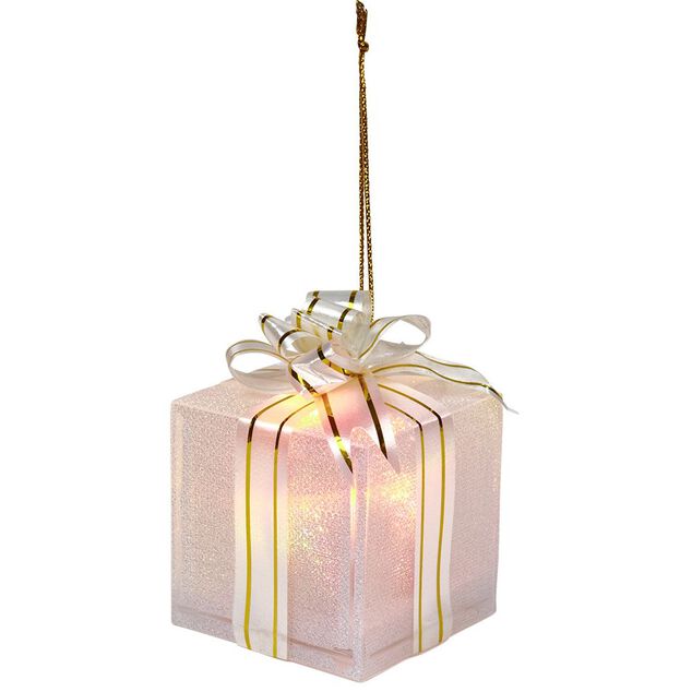 Cadeau de No&euml;l lumineux &agrave; suspendre