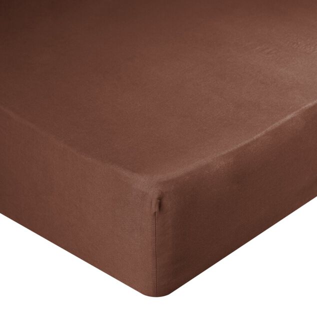Drap-housse 2 personnes microfibre uni 140x200cm (4 mod&egrave;les)