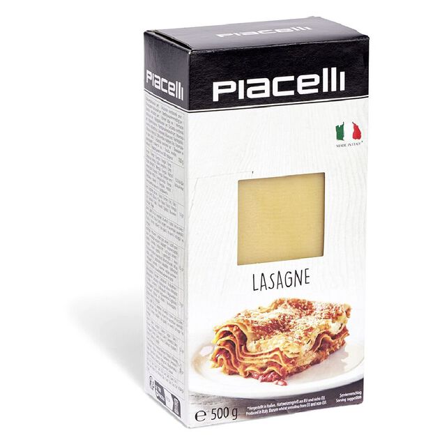 Feuilles de lasagne 500gr