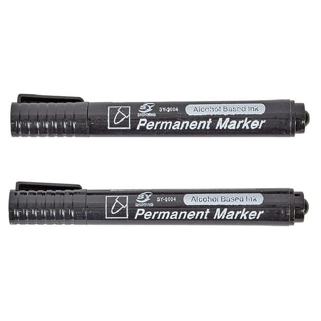 Marqueur permanent x2 noir