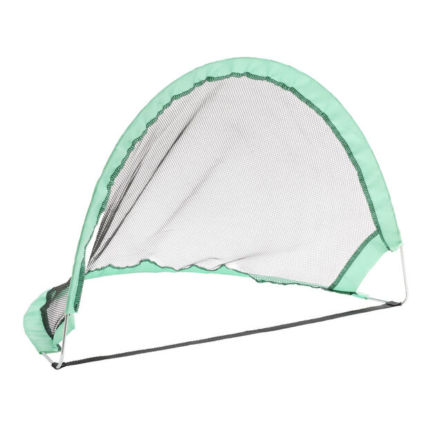 Cage de foot pop-up pliable bleu 60x40xH40cm (2 pi&egrave;ces)