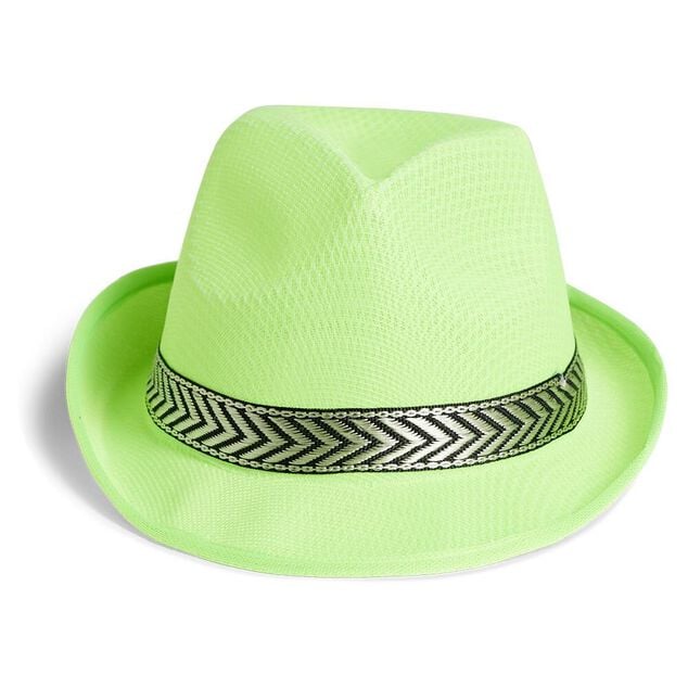 Chapeau fantaisie polyester flashy