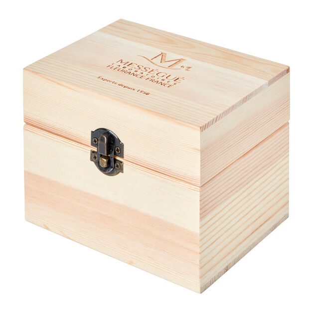 Bo&icirc;te de rangment pour huiles essentielles bois naturel