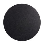 Set de table rond noir &agrave; paillettes &Oslash;33cm