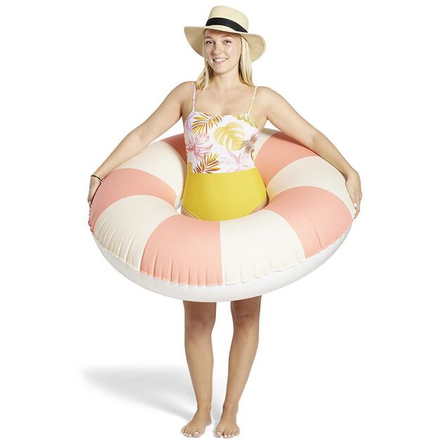 Bou&eacute;e toucher doux effet peau de p&ecirc;che bleu ou rose &Oslash;110cm