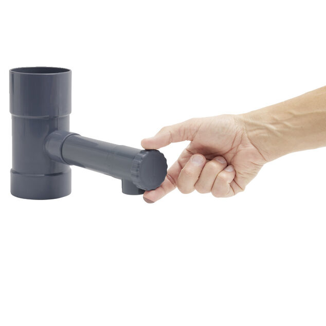 Collecteur de pluie Ø80mm pour gouttière