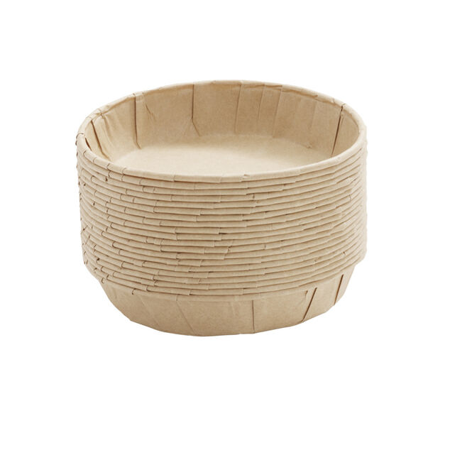 Lot de 40 moules &agrave; tarte en papier sulfuris&eacute; &Oslash;9cm