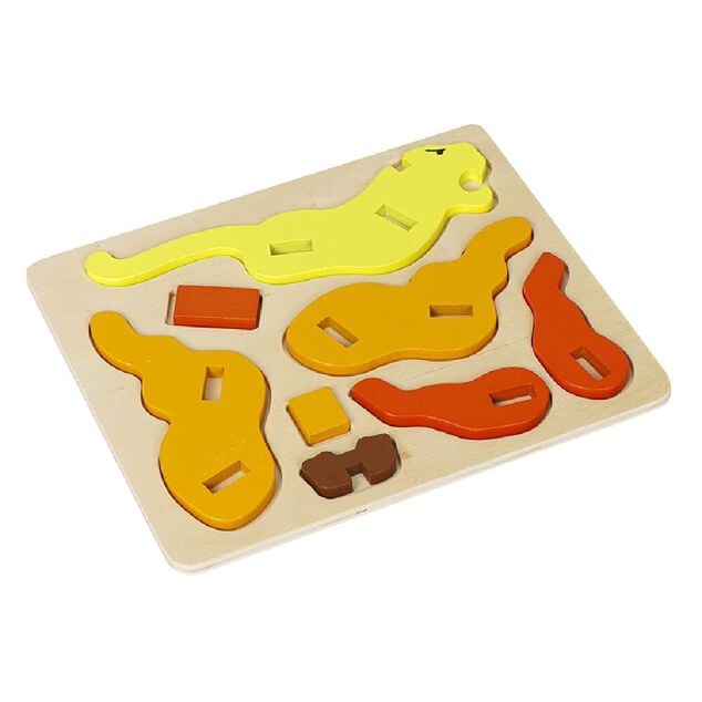 Puzzle 3D en bois 15x17,5cm - 5 modèles