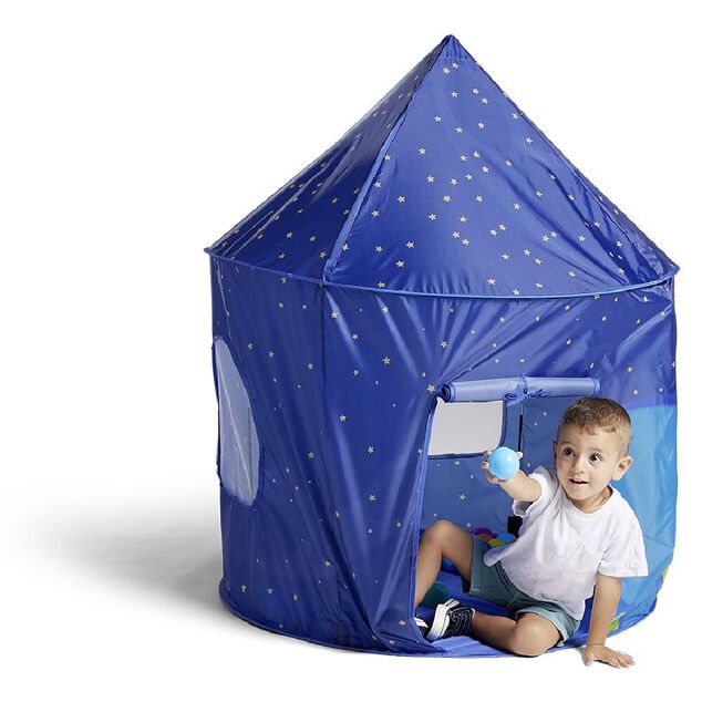 Tipi astronomie cosmos avec 4 accessoires scratch &Oslash;103xH135cm