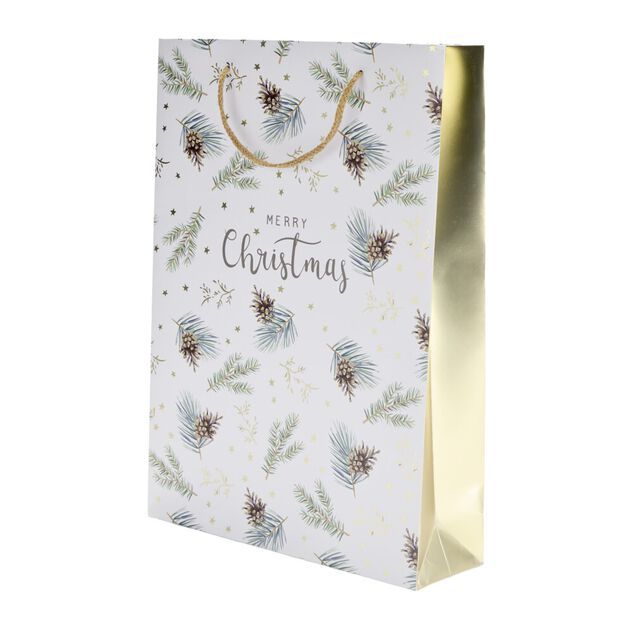 Sac cadeau de No&euml;l grand mod&egrave;le H46cm (2 mod&egrave;les)