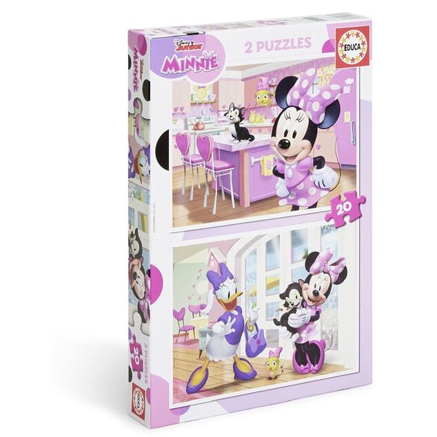 Puzzle enfant 20 pièces Minnie x2