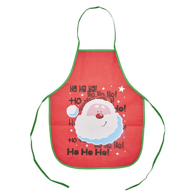 Tablier de No&euml;l enfant L54x45 cm