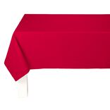 Toile cir&eacute;e au m&egrave;tre unie rouge