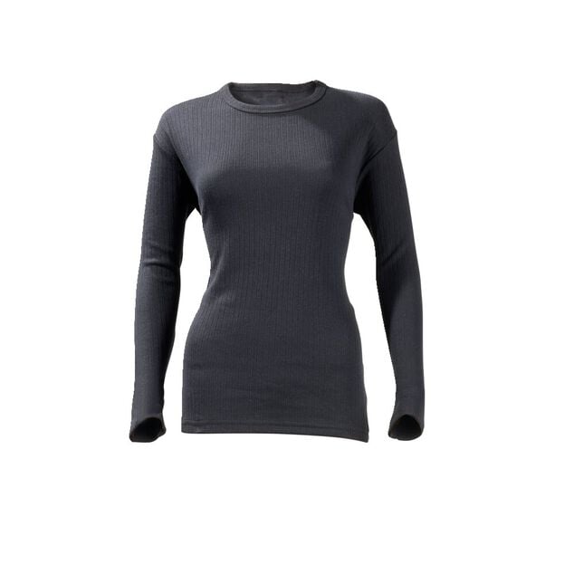 Tshirt thermique noir pour femme