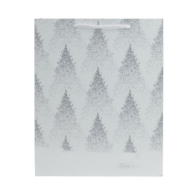 Sac cadeau Noël boréal 26x9xH32cm (2 modèles)