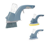 Brosse &agrave; spray 3 en 1 microfibre et &eacute;ponge