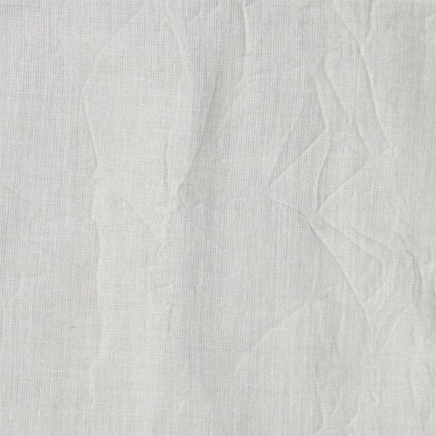 Voilage &agrave; oeillets gris clair