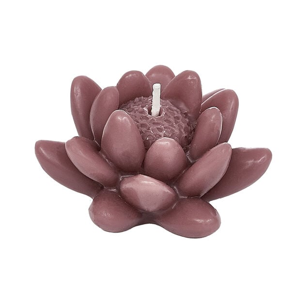 Bougie parfum&eacute;e design fleur