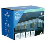 Rideau électrique 180 LED 2,47m blanc froid