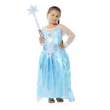 D&eacute;guisement Princesse des glaces robe bleu et argent&eacute; 7/10 ans