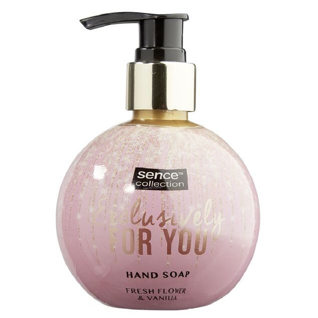 Savon à mains motif Noël 240ml (4 modèles)