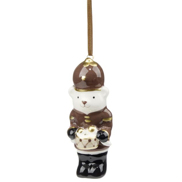 Figurine de No&euml;l &agrave; suspendre en dolomite (3 mod&egrave;les)